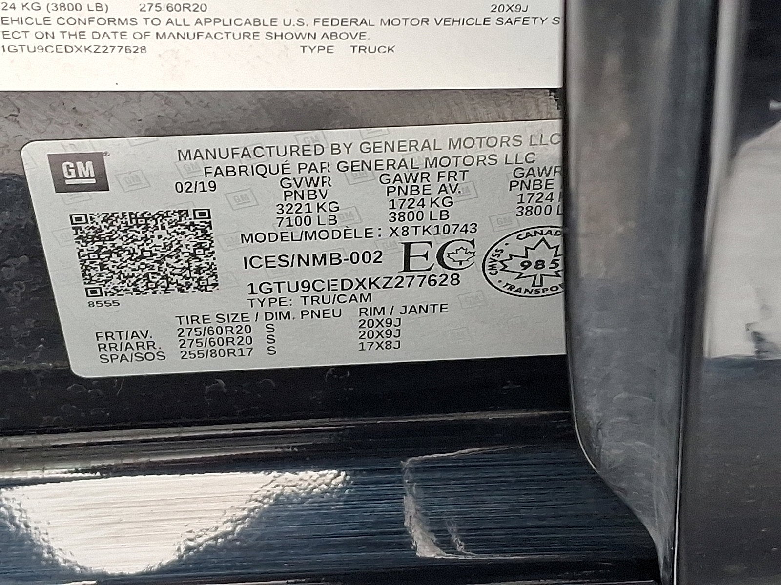 2019 GMC Sierra 1500 Elevation