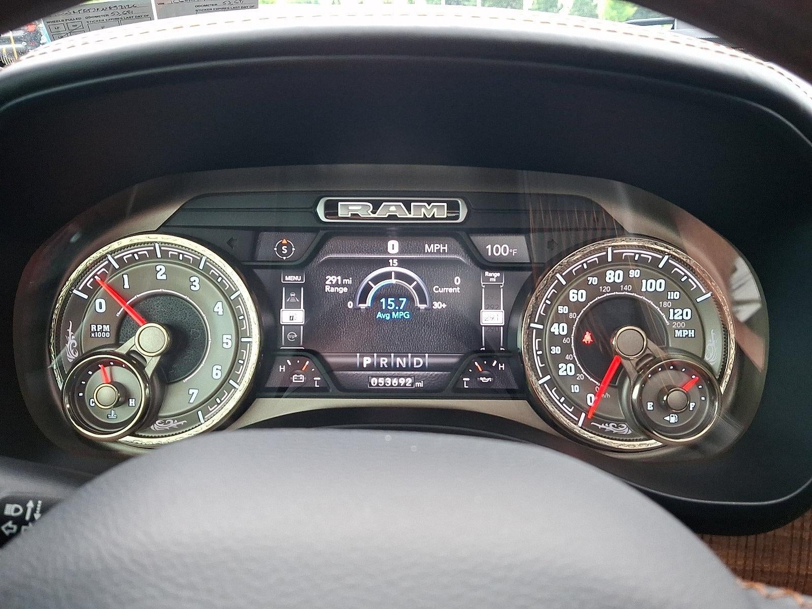 2019 RAM 1500 Longhorn 4x4 Crew Cab 5'7" Box