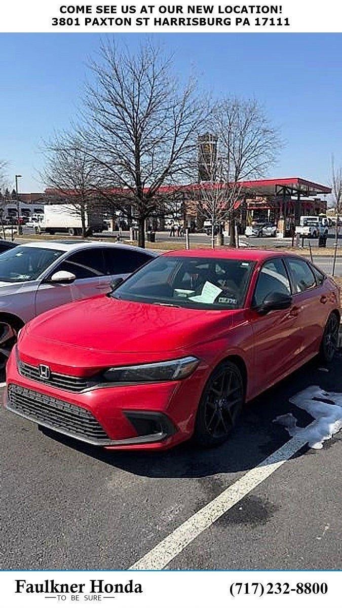 2022 Honda Civic Sedan Sport CVT
