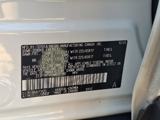 2025 Toyota RAV4 XLE