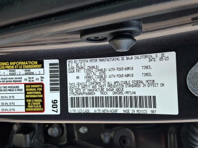 2023 Toyota Tacoma 4WD 4WD Limited Double Cab 5' Bed V6 AT (Natl)