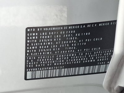 2023 Volkswagen Tiguan 2.0T SE R-Line Black 4MOTION