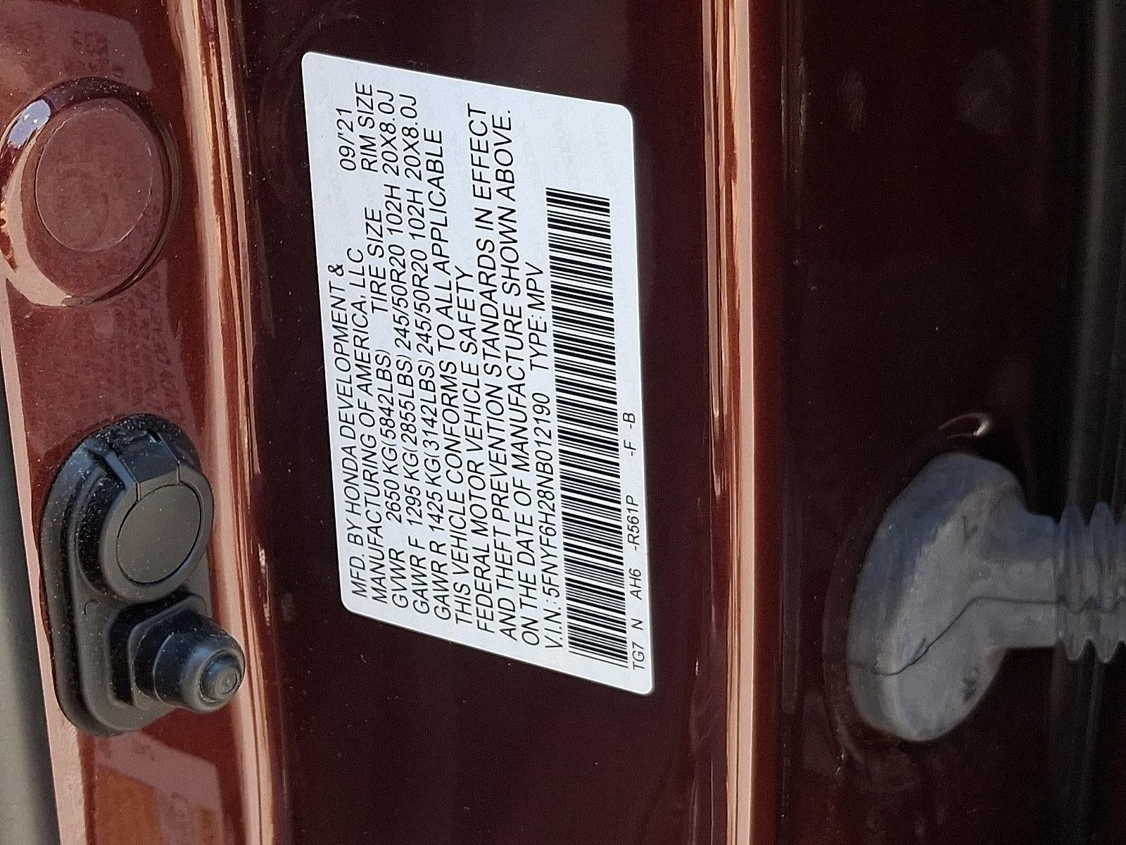 2022 Honda Pilot Special Edition AWD