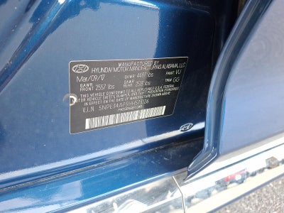 2017 Hyundai SONATA Sport 2.4L PZEV