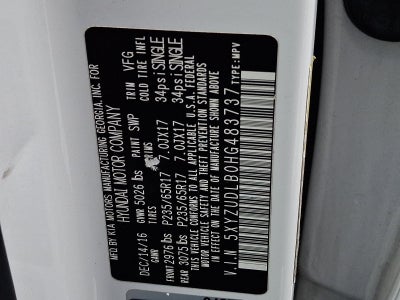 2017 Hyundai Santa Fe Sport 2.4L Auto AWD