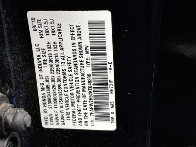 2019 Honda CR-V EX AWD