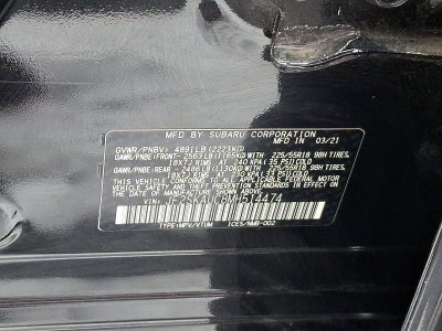 2021 Subaru Forester Limited CVT