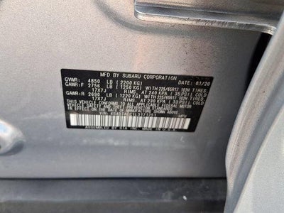 2020 Subaru Outback Premium CVT