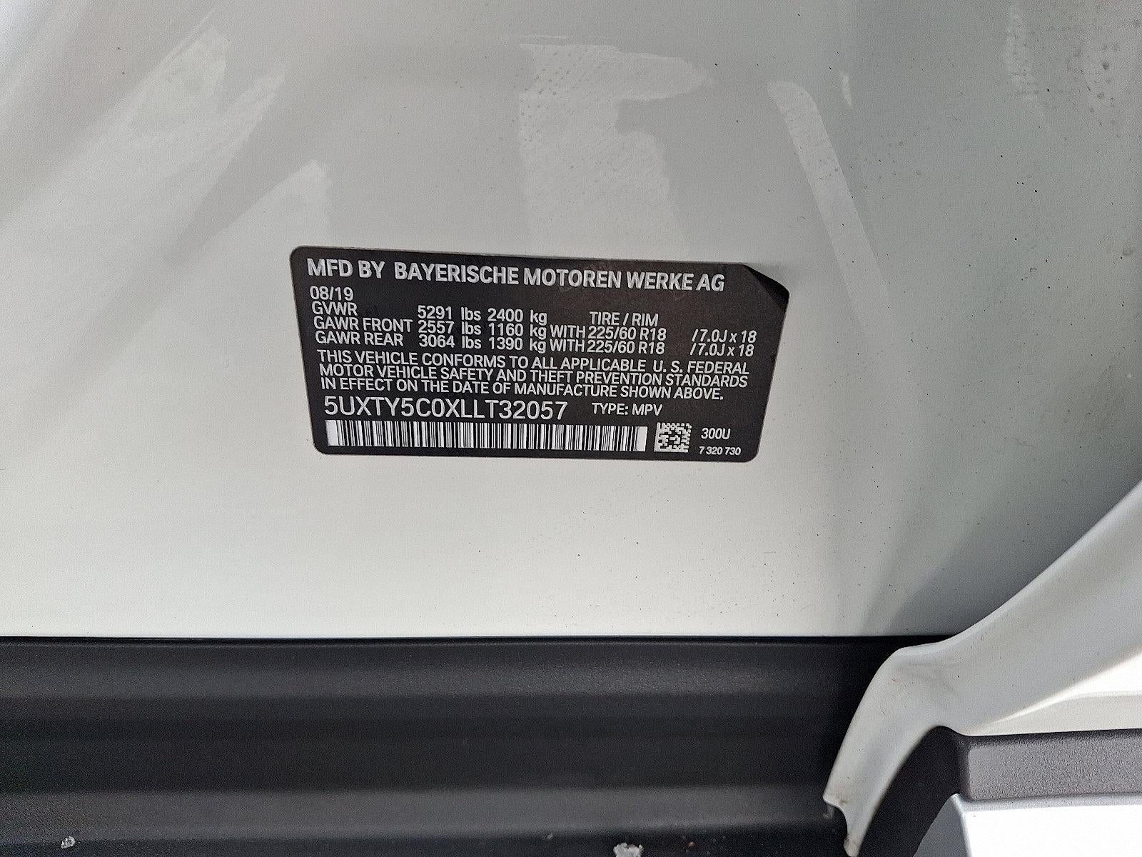 2020 BMW X3 xDrive30i Sports Activity Vehicle