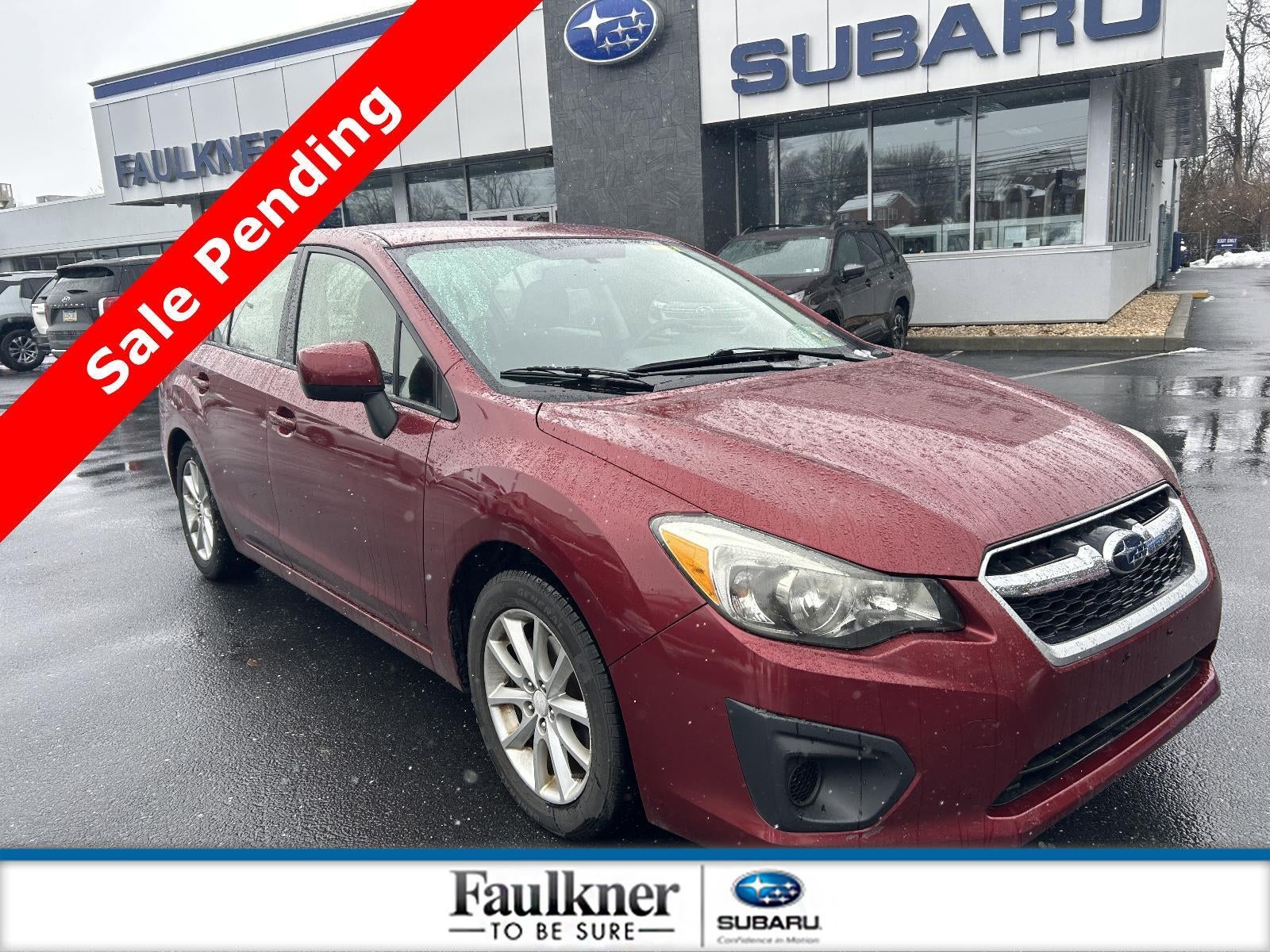 2014 Subaru Impreza Sedan 4dr Auto 2.0i Premium