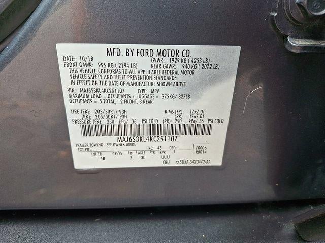 2019 Ford EcoSport Titanium 4WD
