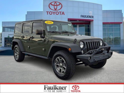 2016 Jeep Wrangler Unlimited 4WD 4dr Black Bear *Ltd Avail*