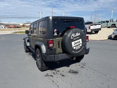 2016 Jeep Wrangler Unlimited 4WD 4dr Black Bear *Ltd Avail*