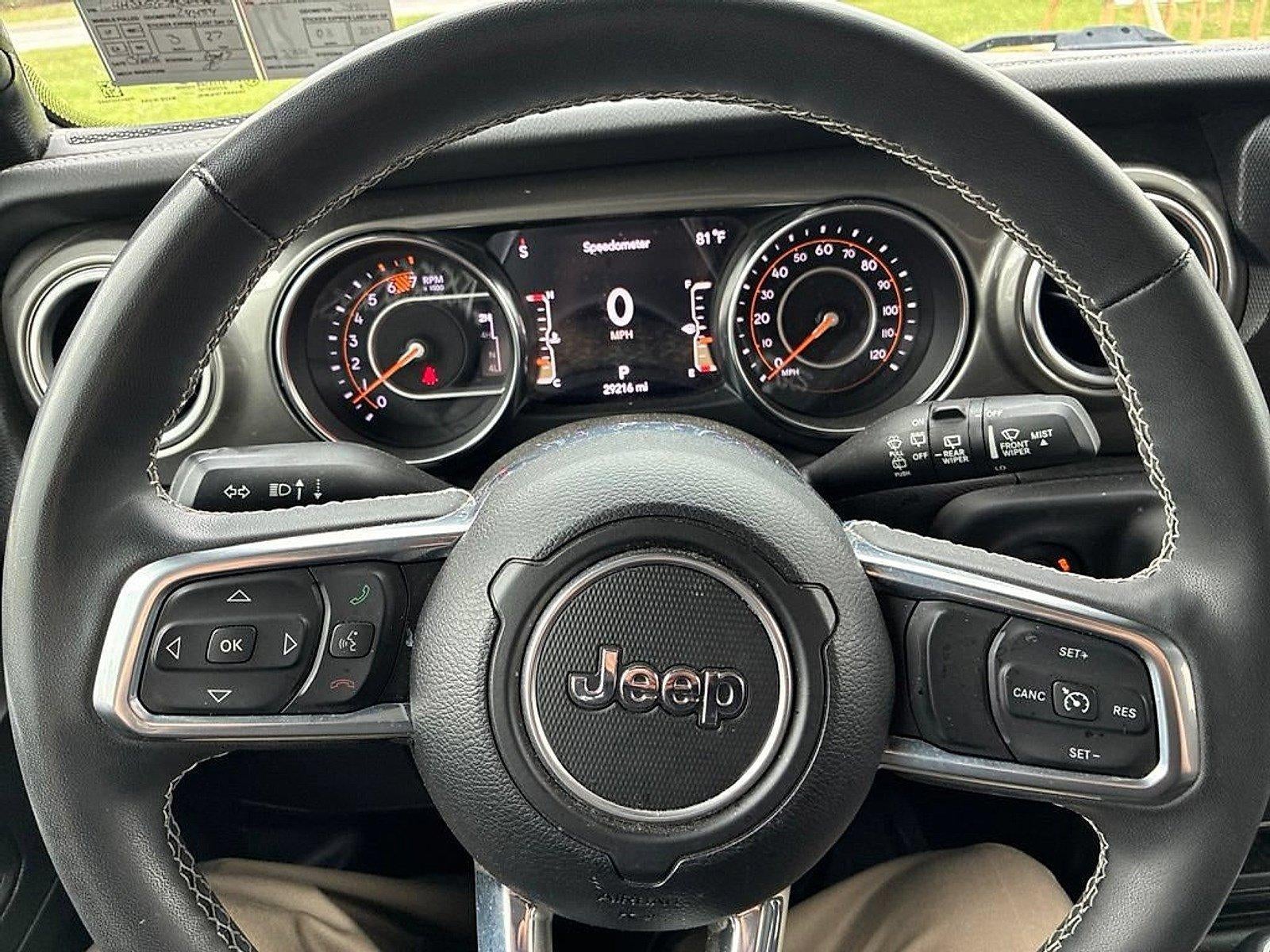 2023 Jeep Wrangler Sahara 4 Door 4x4