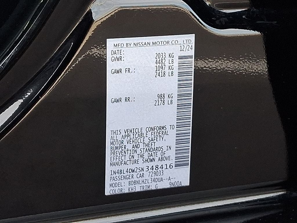 2025 Nissan Altima SV AWD