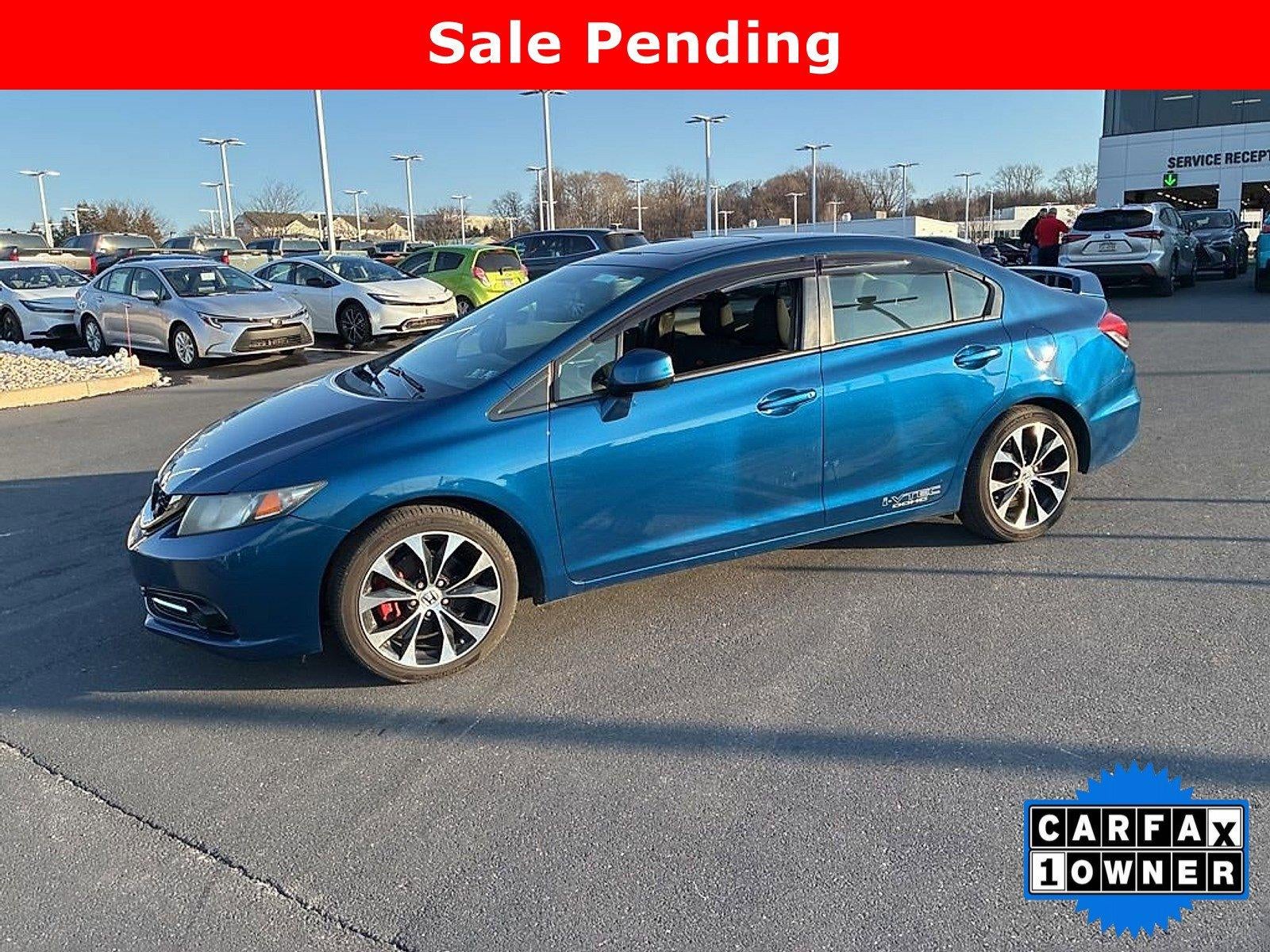2013 Honda Civic Sedan Si Manual