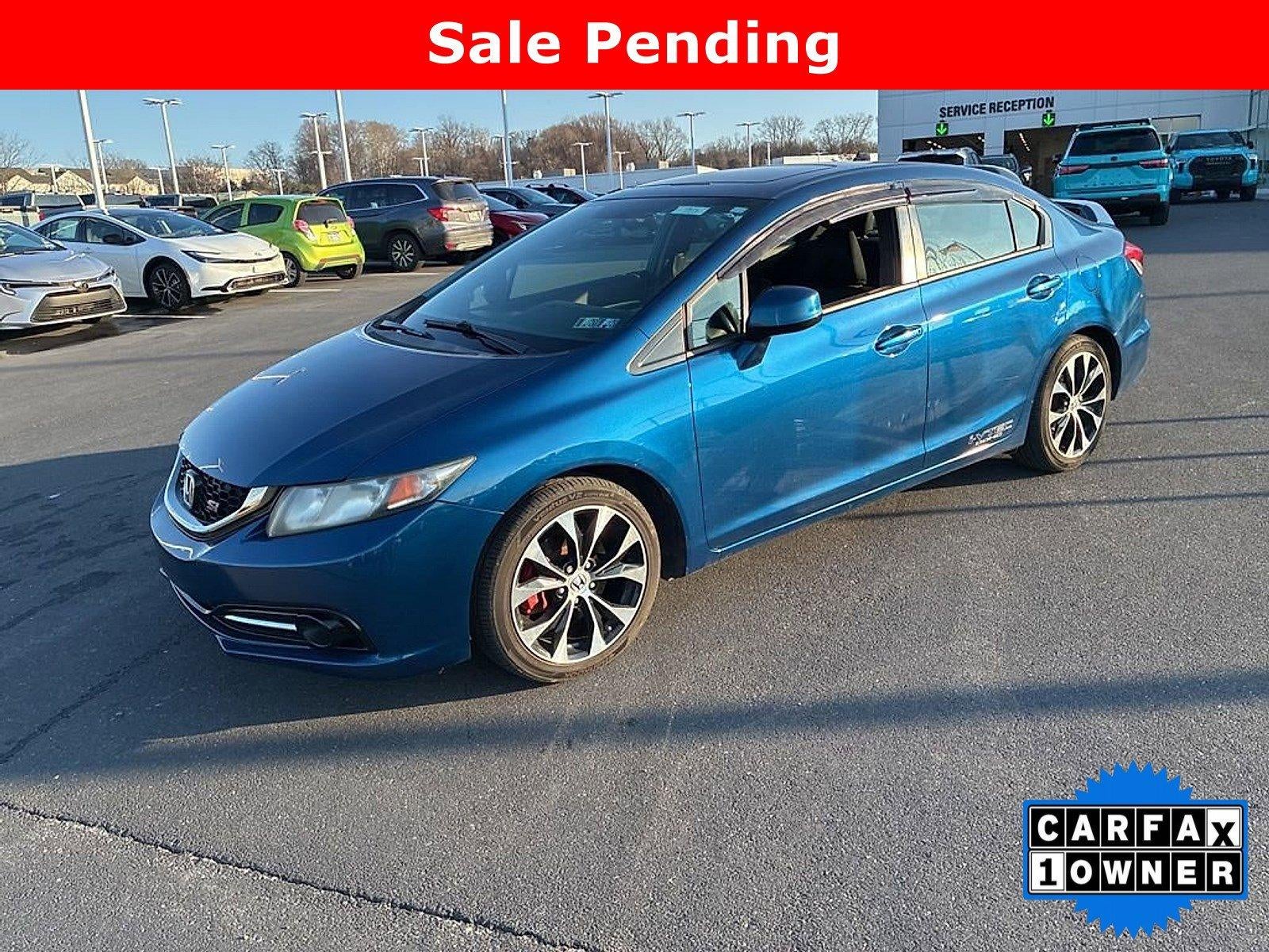 2013 Honda Civic Sedan Si Manual