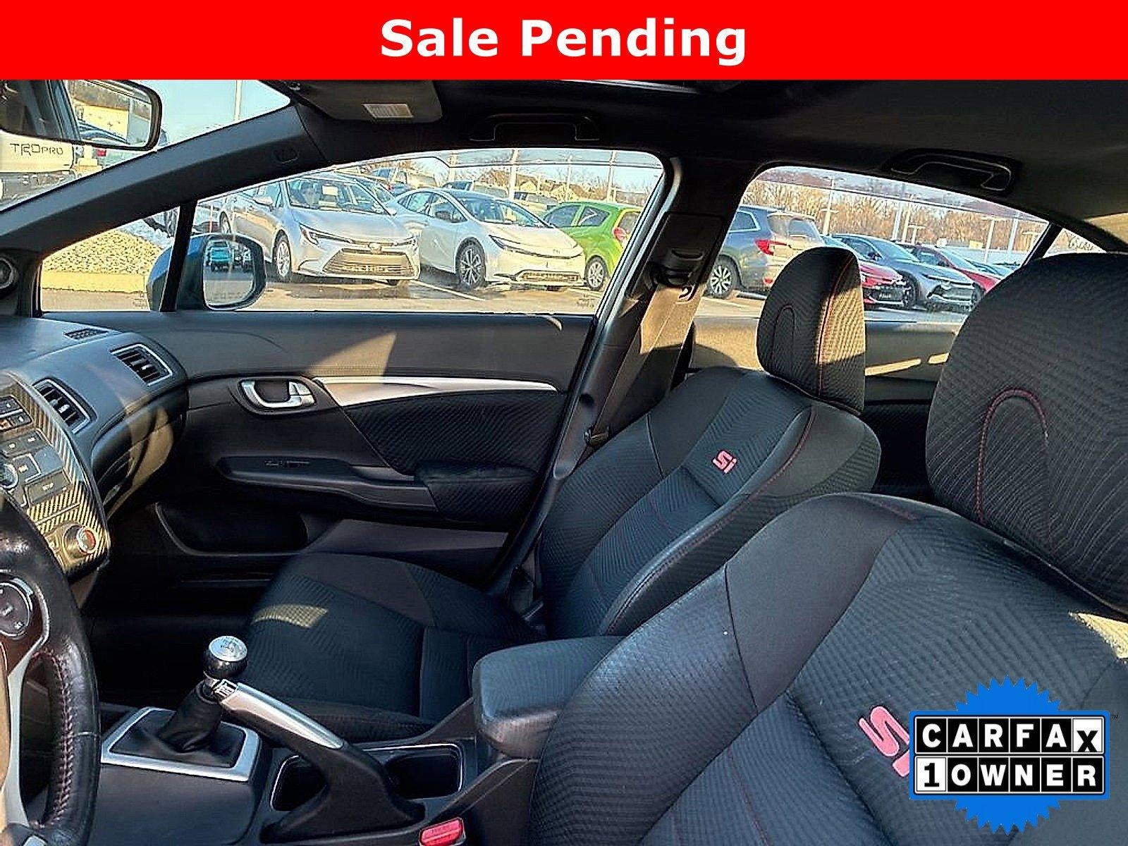 2013 Honda Civic Sedan Si Manual