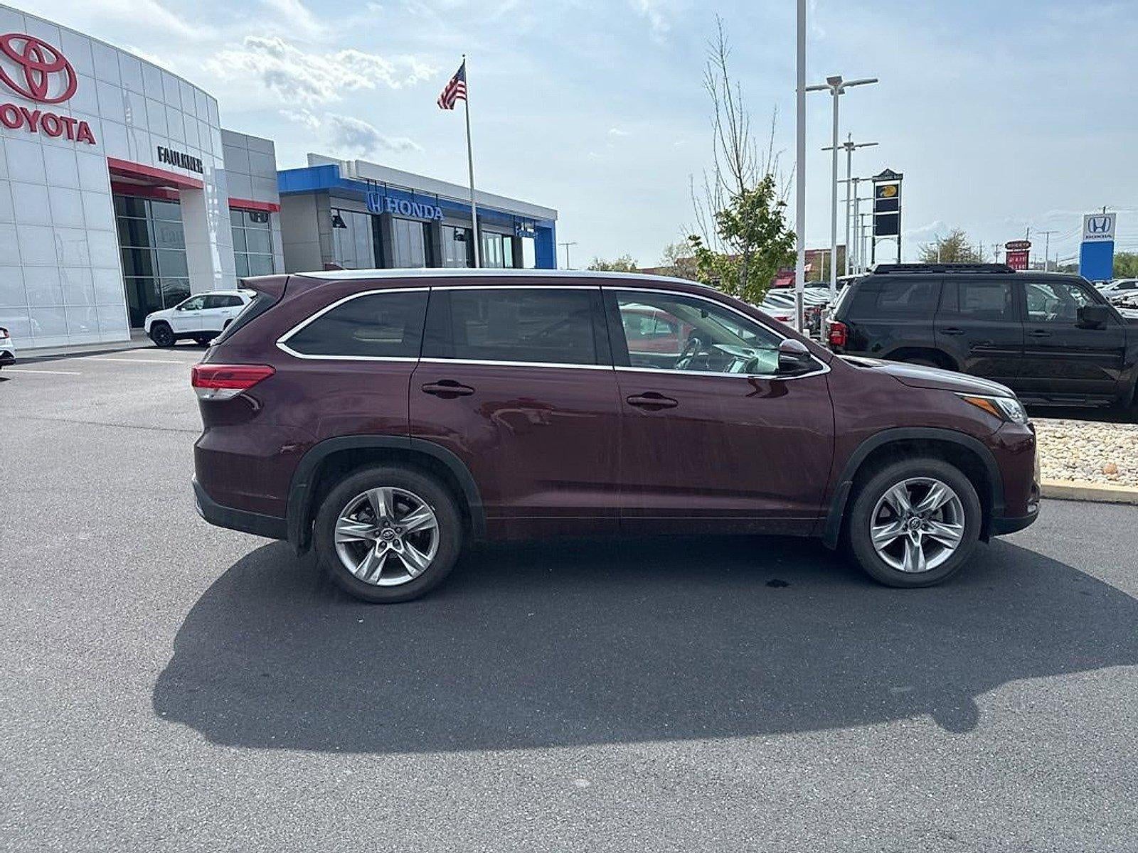 2018 Toyota Highlander Limited V6 AWD (Natl)