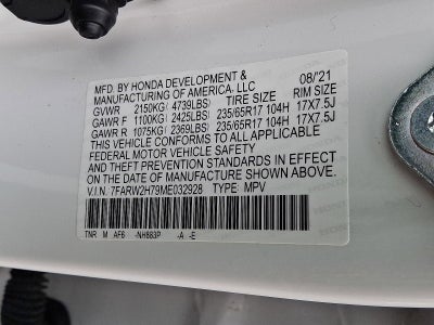 2021 Honda CR-V Special Edition AWD