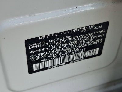 2016 Subaru Forester 2.5i Touring