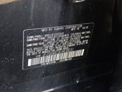 2020 Subaru Forester Sport CVT