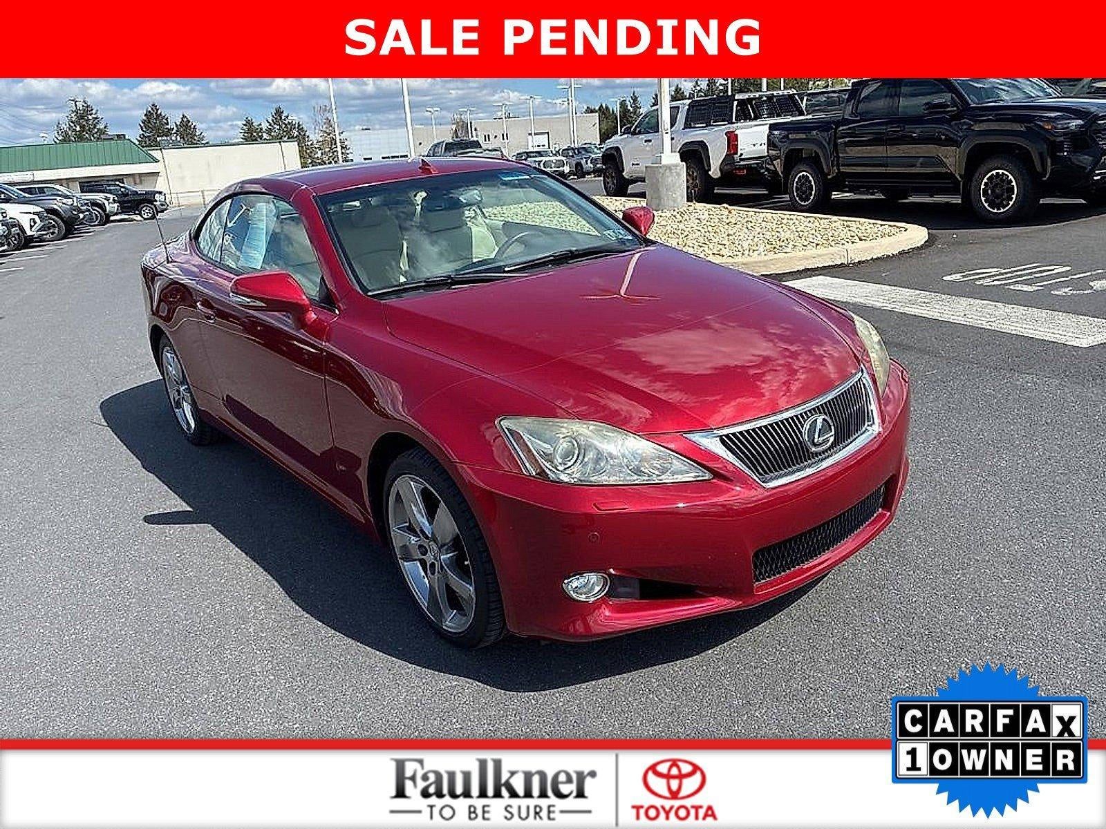 2010 Lexus IS 350C 2dr Conv