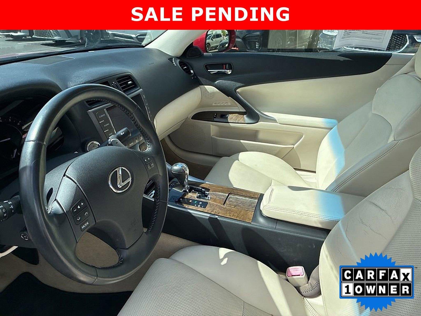 2010 Lexus IS 350C 2dr Conv