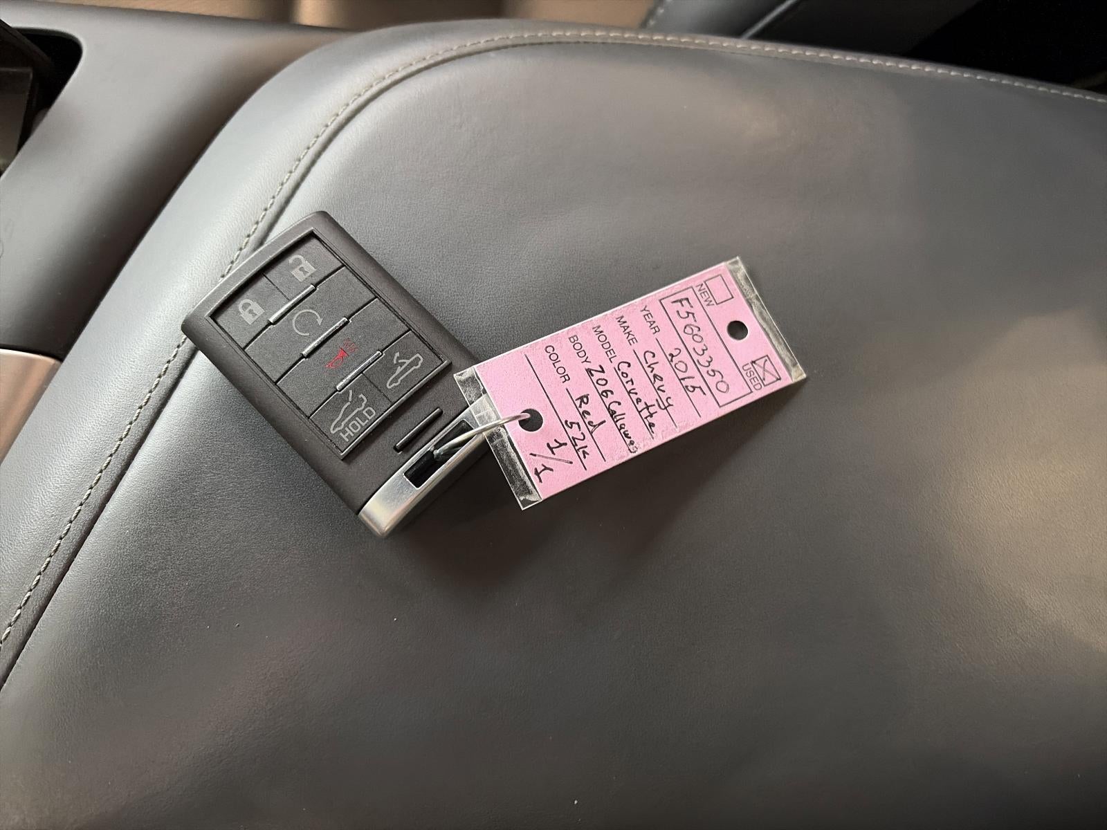 2015 Chevrolet Corvette Convertible Z06 3LZ