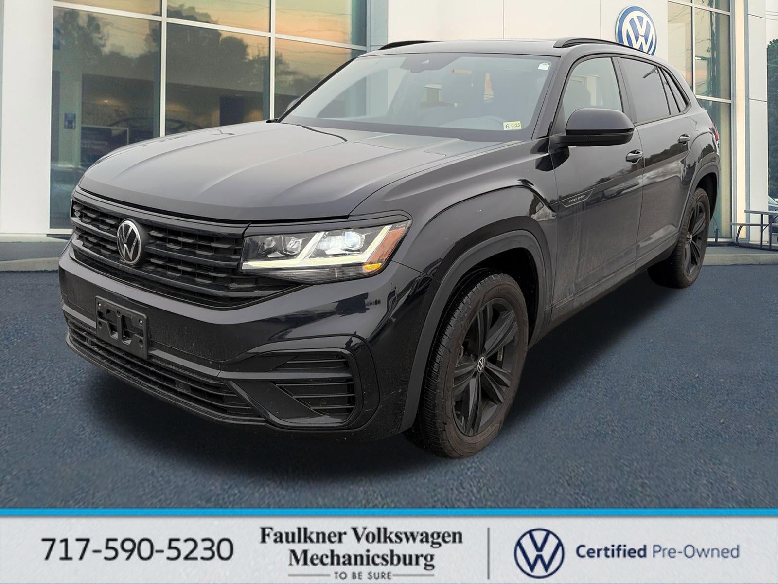 2023 Volkswagen Atlas Cross Sport 3.6L V6 SEL R-Line Black 4MOTION