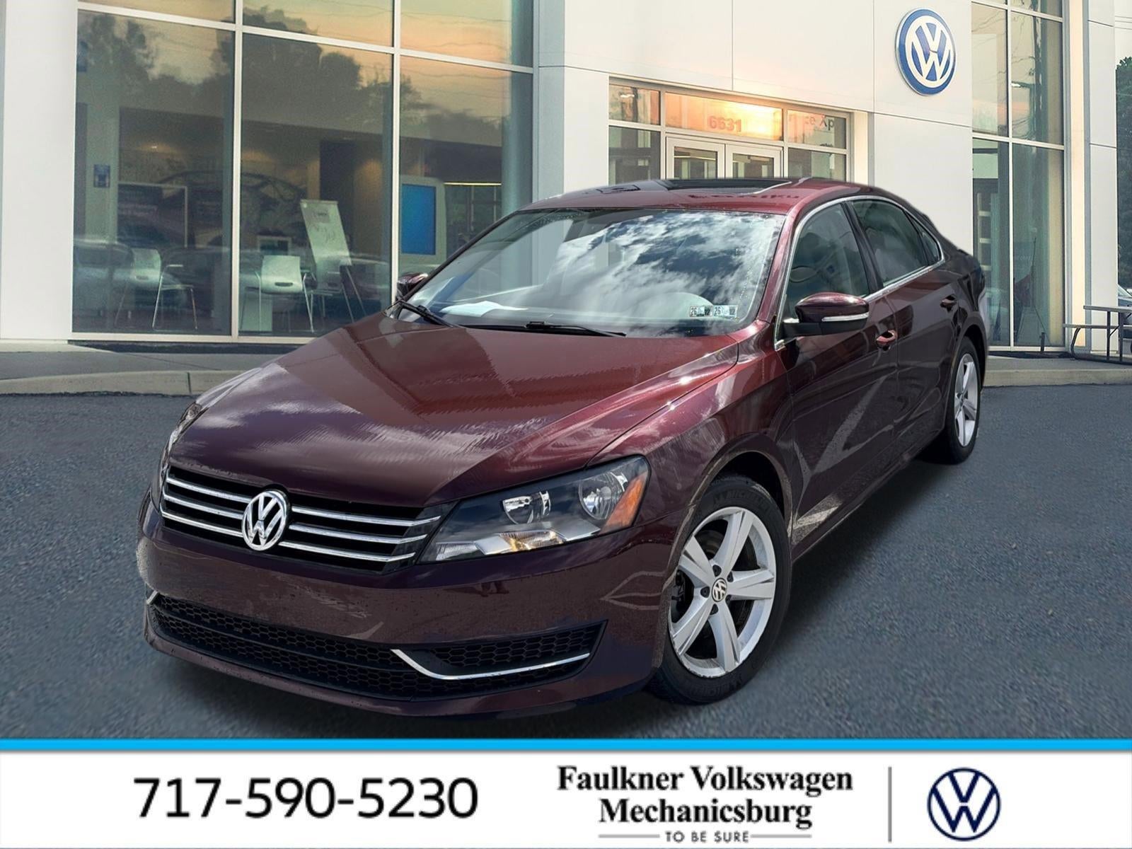 2013 Volkswagen Passat 4dr Sdn 2.5L Auto SE PZEV