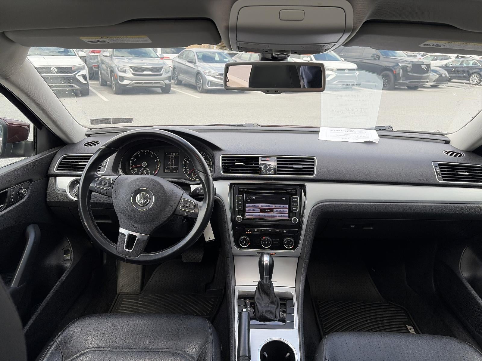 2013 Volkswagen Passat 4dr Sdn 2.5L Auto SE PZEV