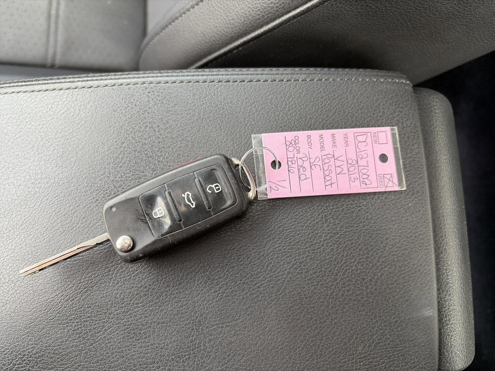 2013 Volkswagen Passat 4dr Sdn 2.5L Auto SE PZEV