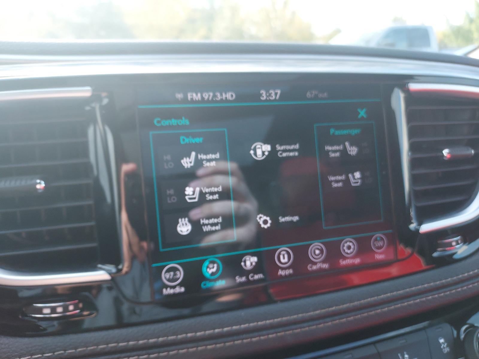 2020 Chrysler Pacifica Hybrid Red S FWD