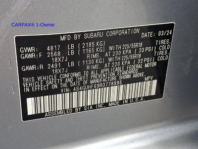 2024 Subaru Crosstrek Sport AWD