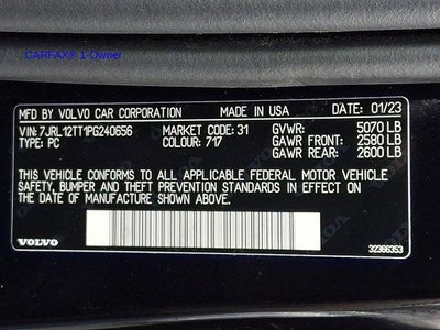 2023 Volvo S60 B5 AWD Plus Black Edition