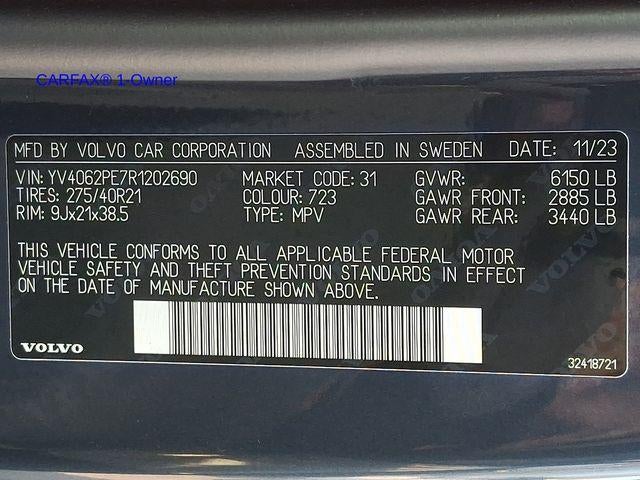 2024 Volvo XC90 B6 AWD Plus Bright Theme 7P