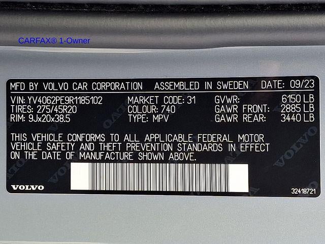 2024 Volvo XC90 B6 AWD Plus Bright Theme 7P