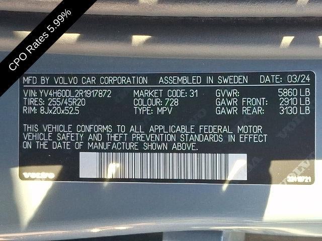 2024 Volvo XC60 Recharge Plug-In Hybrid T8 eAWD PHEV Plus Dark Theme