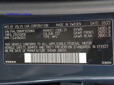 2023 Volvo XC60 B5 AWD Plus Bright Theme