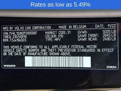 2023 Volvo XC40 B5 AWD Plus Bright Theme