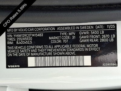 2026 Volvo XC60 B5 AWD Plus