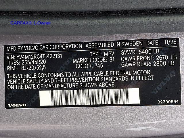 2026 Volvo XC60 B5 AWD Plus