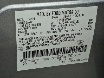 2021 Lincoln Nautilus Reserve AWD