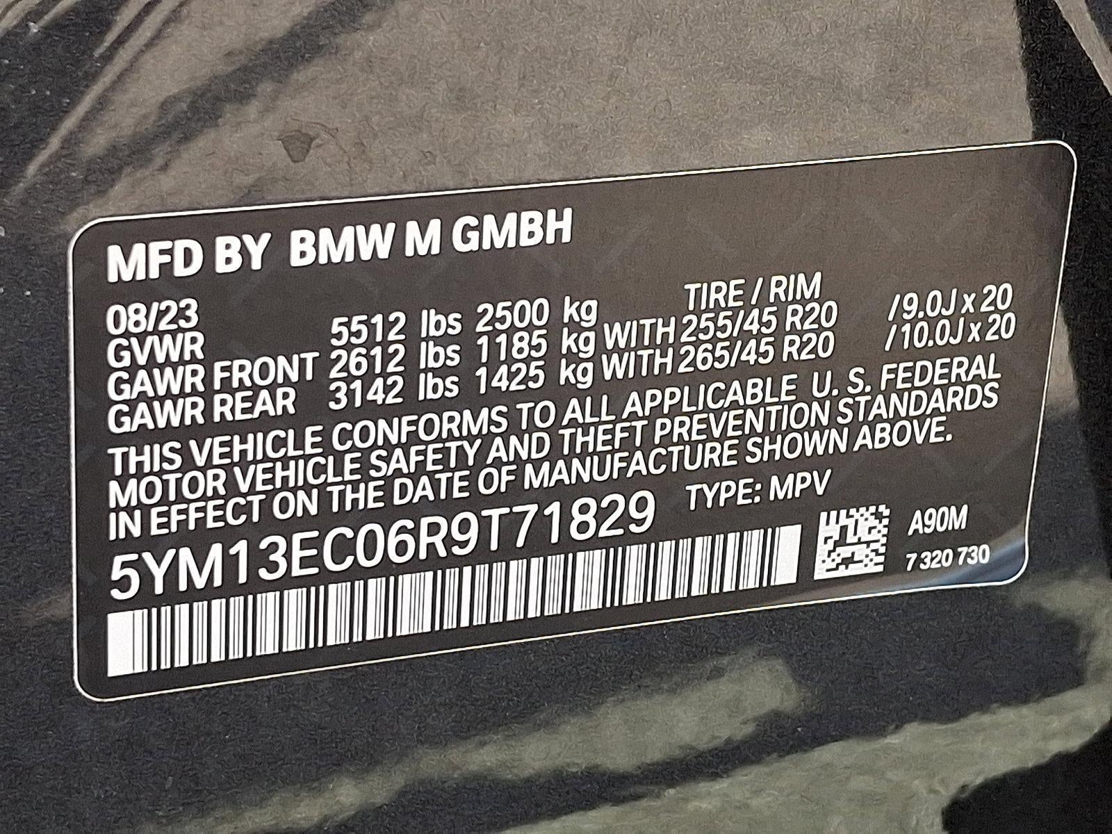 2024 BMW X3 M X3 M Sports Activity Vehicle