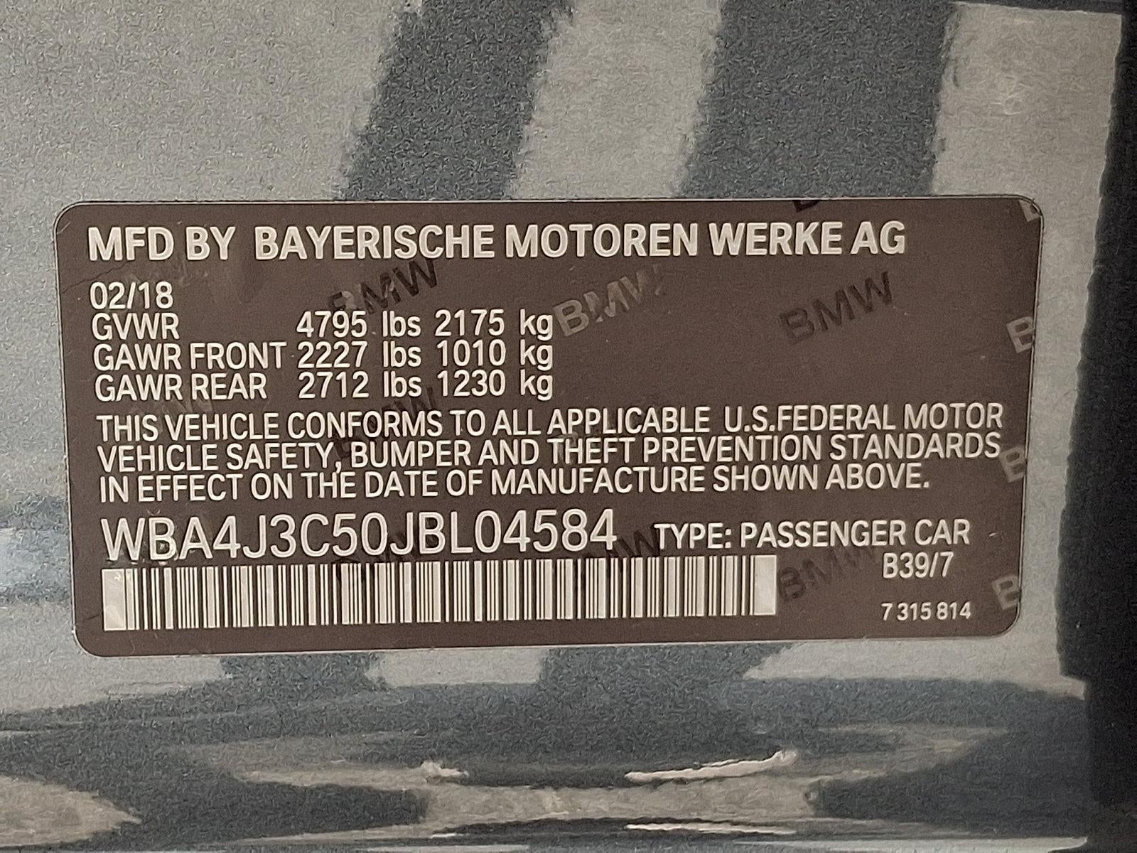 2018 BMW 430i xDrive Gran Coupe