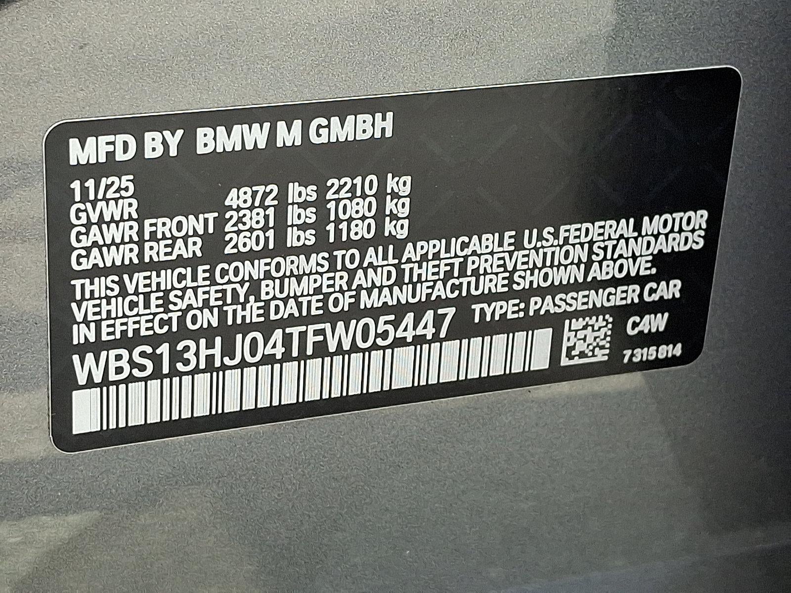 2026 BMW M3 M3 Sedan