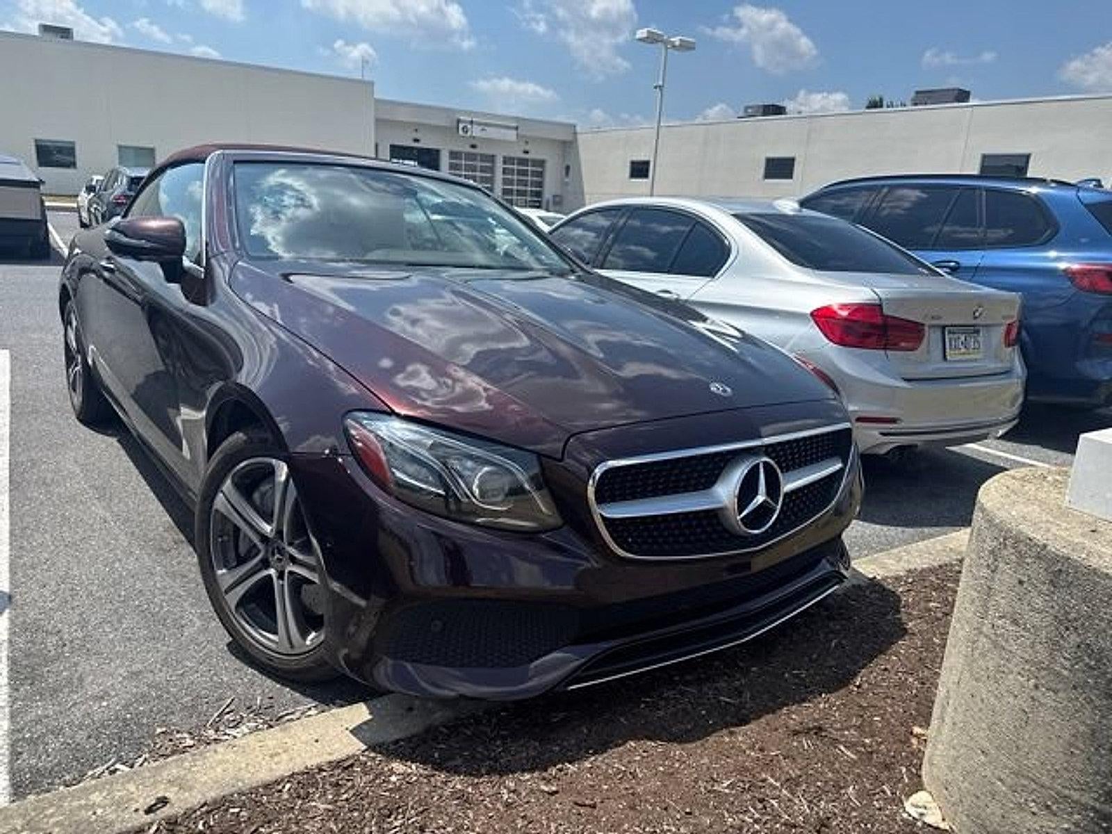 2019 Mercedes-Benz E-Class E 450 4MATIC® Cabriolet