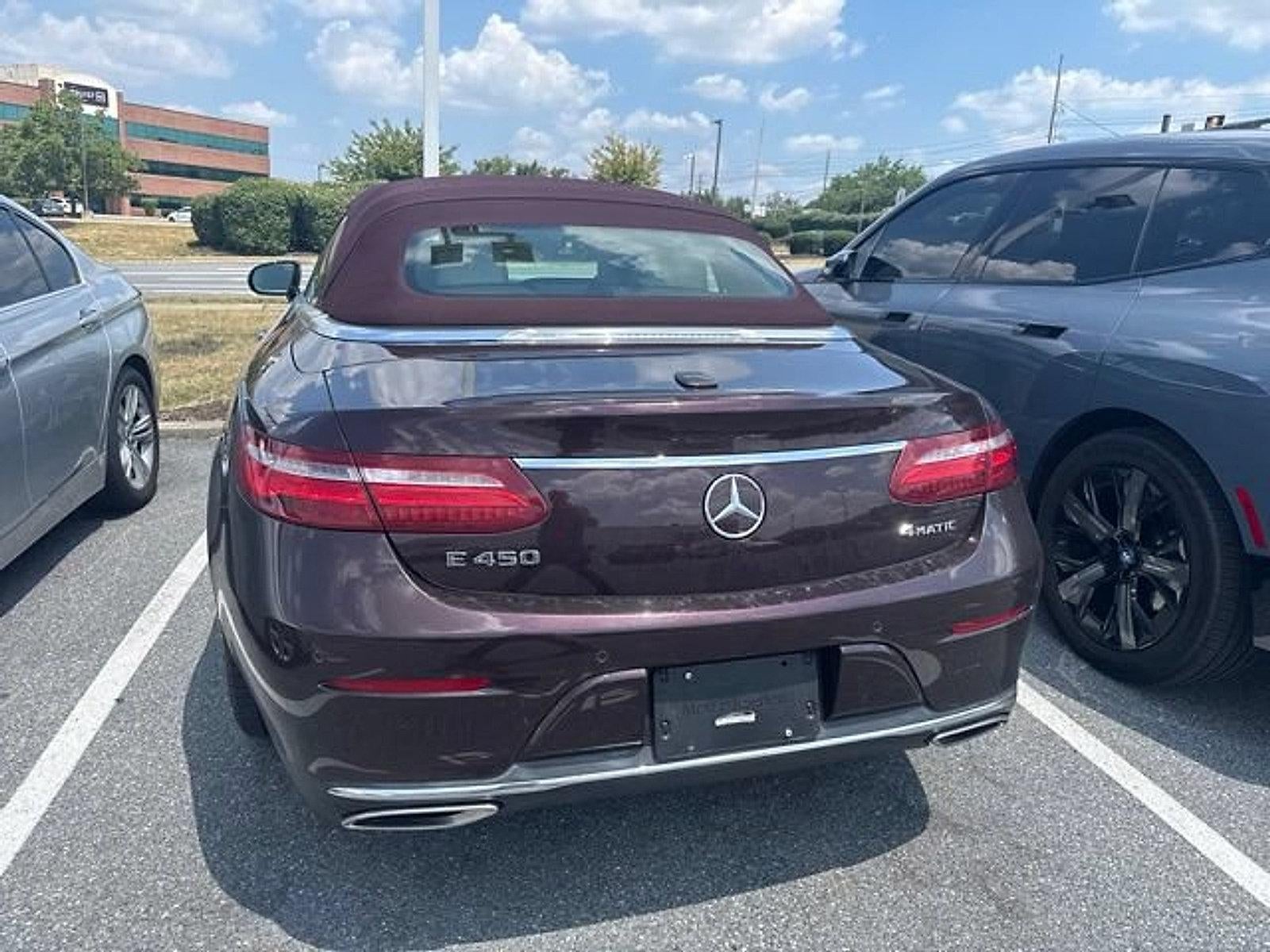2019 Mercedes-Benz E-Class E 450 4MATIC® Cabriolet