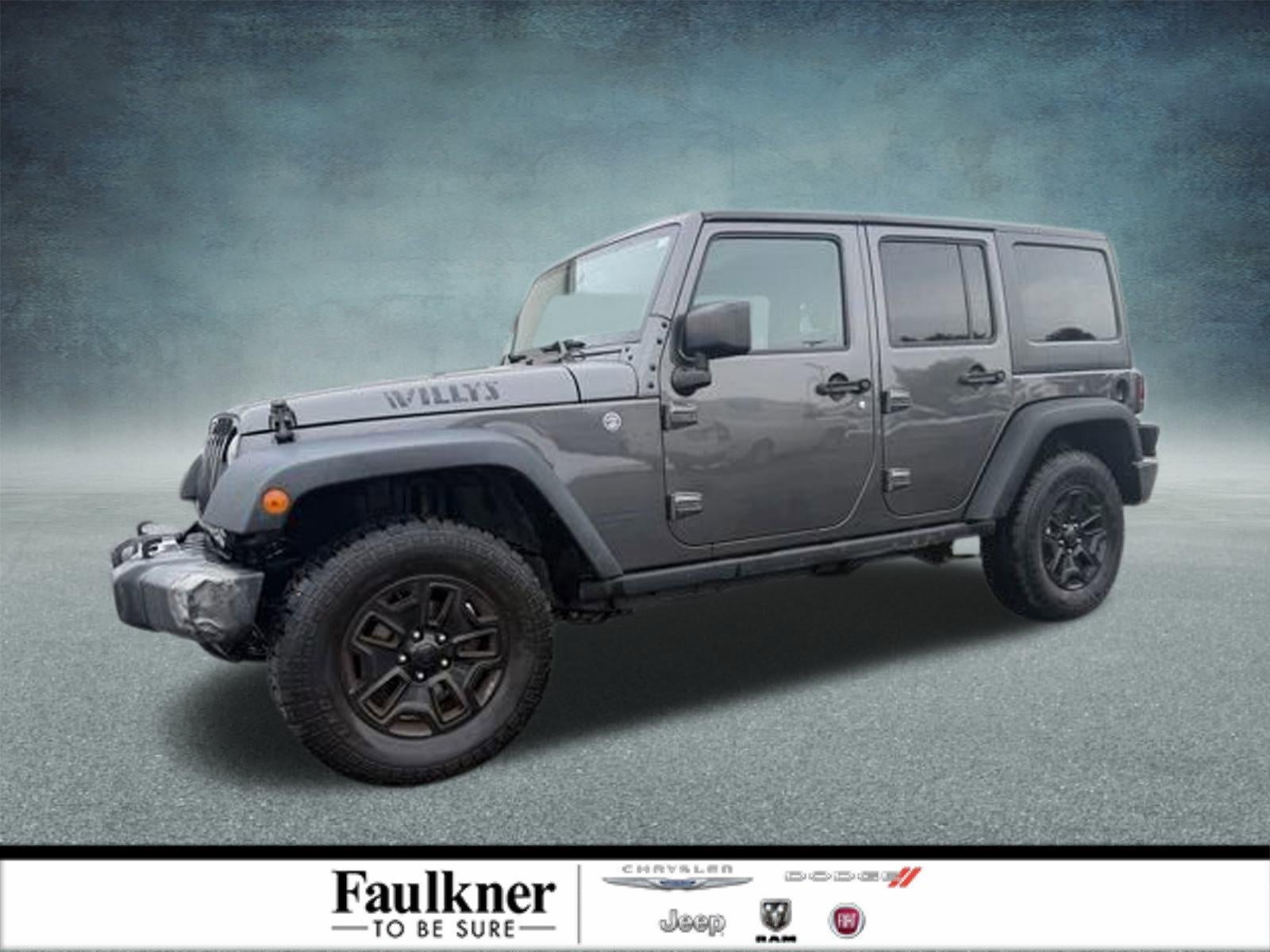2016 Jeep Wrangler Unlimited 4WD 4dr Willys Wheeler